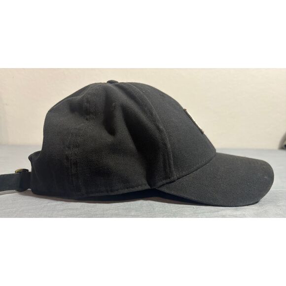 Quiksilver Outdoor Fishing Hunting Cap Hat Adult Mens Black Adjustable - Picture 3 of 8